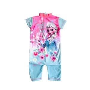 Disney Elsa One Piece Rashguard Size 18-24 Months